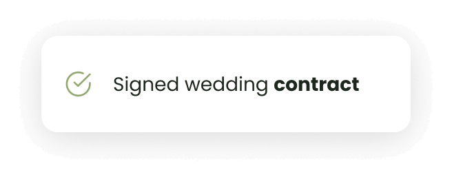 Signed contract notification